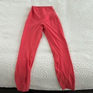 Lululemon Glaze Pink 28’ Align Legging